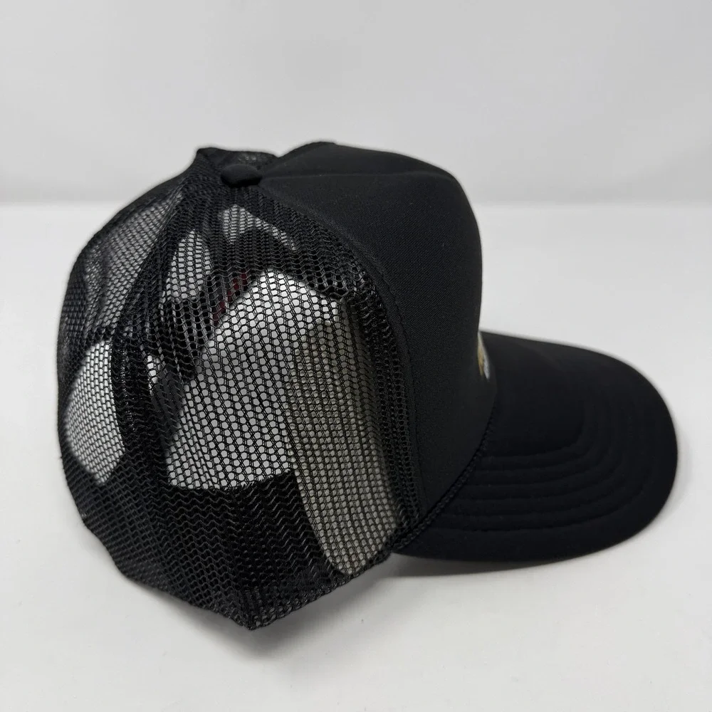 Rockstar Energy Drink Hat Cap Snapback Trucker Mesh Black Promo
